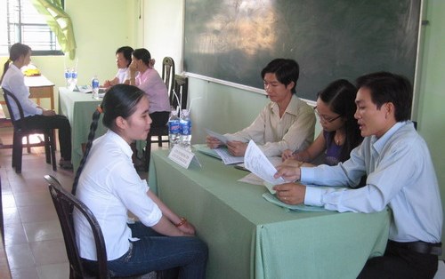 Ngày hội việc làm trường Cao đẳng Đông Á: Chiến dịch "đầu ra"